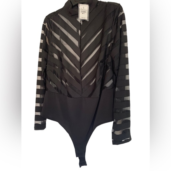 NWT Plus sheer bodysuit size XXL - Picture 3 of 7